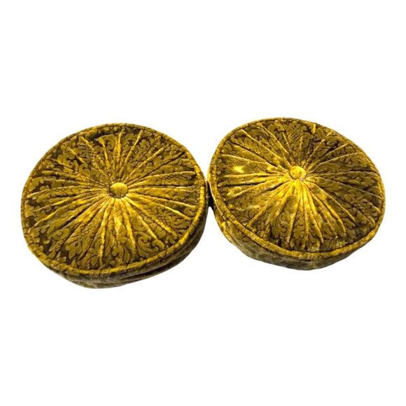 Vintage Gold Accent Pillows - Picture 7 of 16